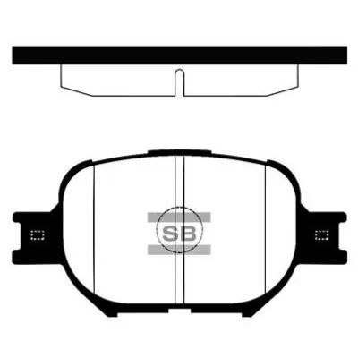 Гальмівні колодки HI-Q SP1272
