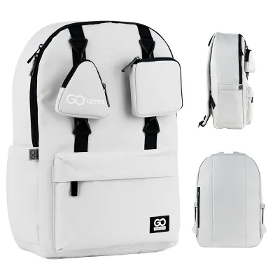 Рюкзак шкільний GoPack Education Teens 178 сірий (GO25-178L-2)