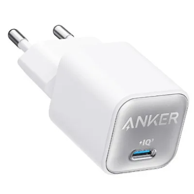 Зарядний пристрій Anker USB-C PD30W PowerPort 511 Nano III white (A2147G21)