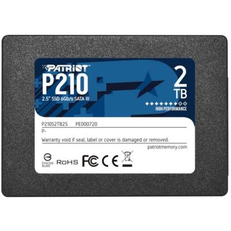 Накопичувач SSD 2.5 "2TB Patriot (P210S2TB25)