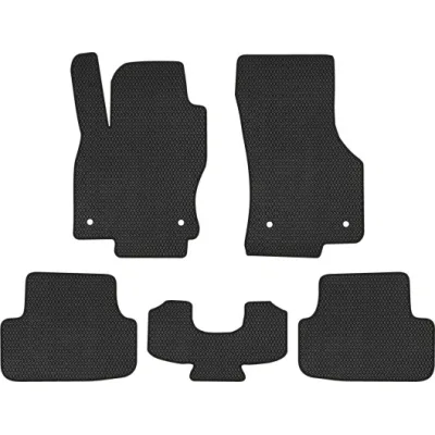 Килимок в салон EVAtech Volkswagen Golf (VII) 2012-2020 7 поколінн (VW11076CL5AV4RBB)