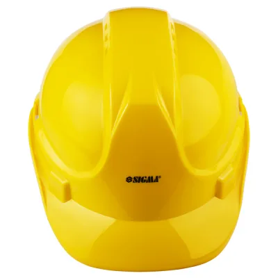 Каска захисна Sigma 8 точок кріплення (жовта) (9414521)