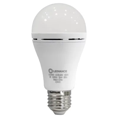 Лампочка LEDVANCE акумуляторна A60 8W 806Lm 6500К E27 (4099854102431)