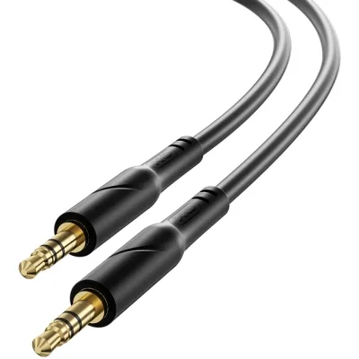 Кабель мультимедійний 3.5mm M to 3.5mm M 1.0m black XO (NB-R271.black)
