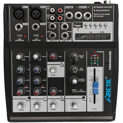 Мікшерний пульт Arctic Audio MS602M USB
