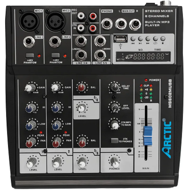 Мікшерний пульт Arctic Audio MS602M USB