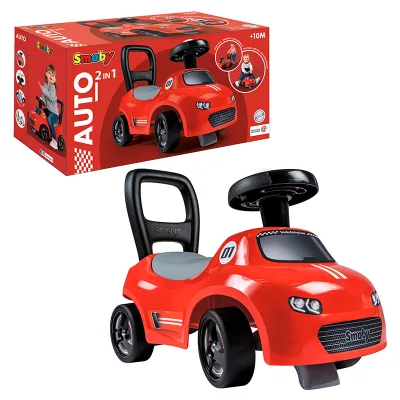 Чудомобіль Smoby червоний, 54х27х40 см, 10 міс.+ (720541)