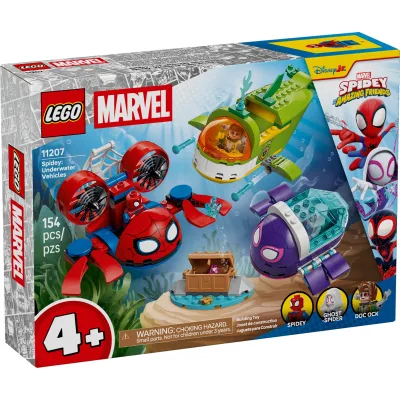Конструктор LEGO Spidey Павук: Підводні транспортні засоби (11207)