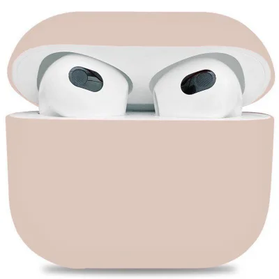 Чохол для навушників Armorstandart Ultrathin Silicone Case для Apple AirPods 3 Pink Sand (ARM60287)