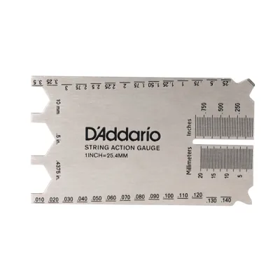 Засіб для догляду за гітарою D'Addario String Height Gauge Вимірювач висоти струн (PW-SHG-01)