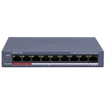 Комутатор мережевий Hikvision DS-3E0109P-E/M(C)