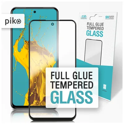 Скло захисне Piko Full Glue Xiaomi Redmi Note 9S Black (1283126501364)