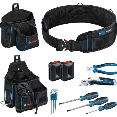 Сумка для інструмента Bosch Professional GWT2, GWT4 + 9 предметів (1.600.A02.H5C)