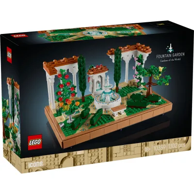 Конструктор LEGO Icons Сад фонтанів (10359)