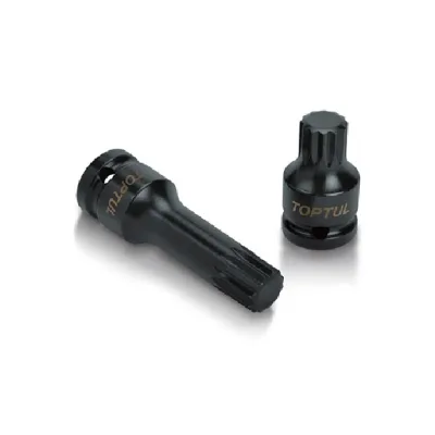 Торцева головка Toptul ударна SPLINE М16 L77мм 1/2" (KADB1616L)