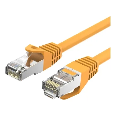 Патч-корд 0.5м, RJ-45 cat 6a S/FTP yellow Vention (VPC6SSTP-Y050)