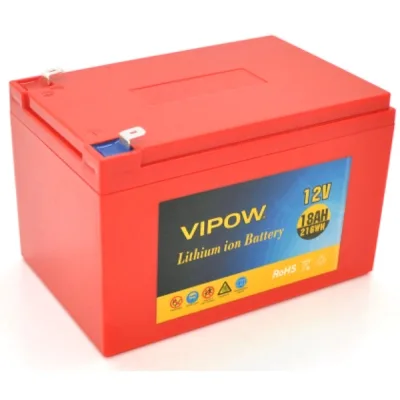 Батарея до ДБЖ Vipow Li-ion 12V 18Ah, BMS (VP-12180LI)