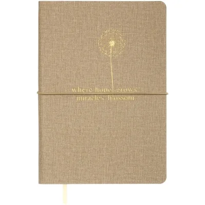 Книга записна Buromax NICE, А5, 96 аркушів, лінія, бежевий (BM.295215-28)