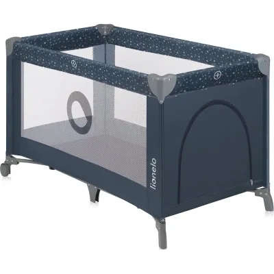 Дитячий манеж Lionelo Stefi BLUE GREY (LO-STEFI BLUE GREY)