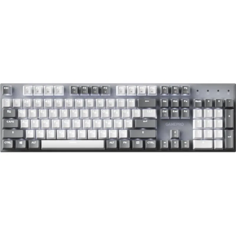 Клавіатура GamePro Genesis Metallic MK144G Outemu Red Switch USB UA Gray (MK144G)
