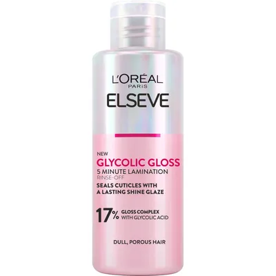 Маска для волосся Elseve Glycolic Gloss Lamination Treatment 5 Min with Glycolic Acid 200 мл (3600524128388)