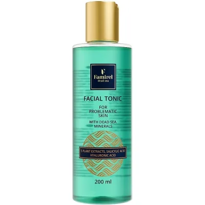 Тонік для обличчя Famirel Facial Tonic Для проблемної шкіри З саліциловою та гіалуроновою кислотами 200 мл (7290114085083)