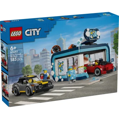 Конструктор LEGO City Тунельна автомийка (60497)