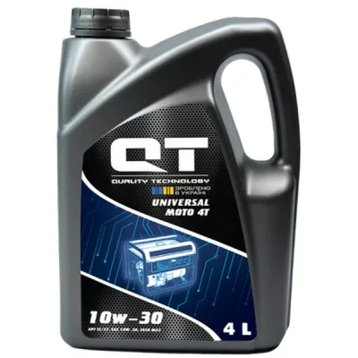 Моторна олива QT-OIL UNIVERSAL MOTO 4T 10W-30 4л (QT1510304)