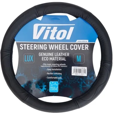 Чохол на руль VITOL M чорн (VLOD-CL114 BK M)