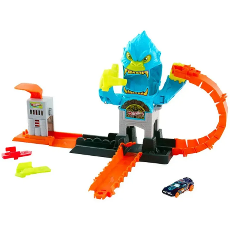 Автотрек Hot Wheels City Атака лютої горили (JHL92)