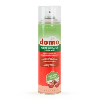 Освіжувач повітря Domo Професійний нейтралізатор запахів З ароматом вишні 500 мл (4820269320499)