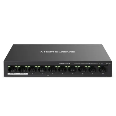 Комутатор мережевий Mercusys MS110P
