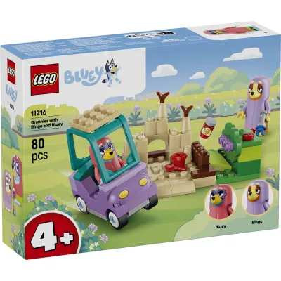 Конструктор LEGO Bluey «Бабусі» з Бінго та Блуї (11216)