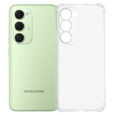 Чохол до мобільного телефона BeCover Anti-Shock Tecno Spark 40 Pro Plus (KM7) Clear (715067)