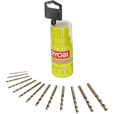 Набір свердл Ryobi по металу RAK13HSS 13шт (5132004523)