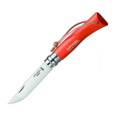 Ніж Opinel №8 Trekking червоний (001705)