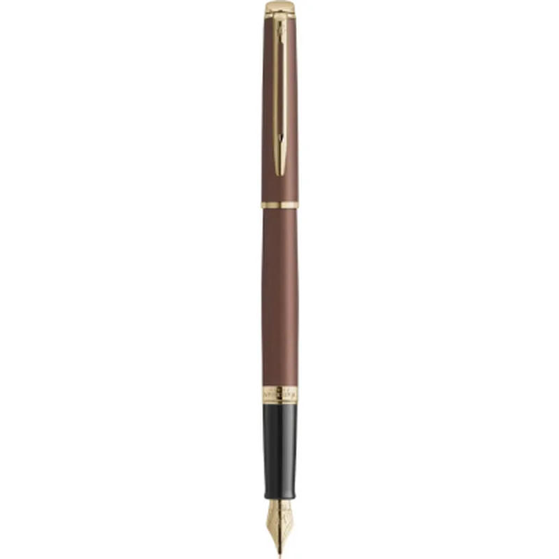 Ручка пір'яна Waterman HEMISPHERE Metallic Copper Red GT FP F (12 092)