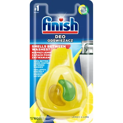 Освіжувач для посудомийних машин Finish Лимон та лайм (3141360054405)