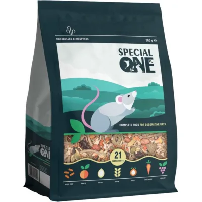Корм для гризунів Special One для декоративних щурів 500 г (4823082421190)