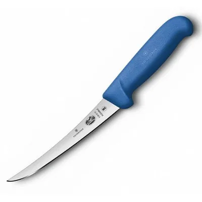 Кухонний ніж Victorinox Fibrox Boning Flexible 15 см Blue (5.6612.15)