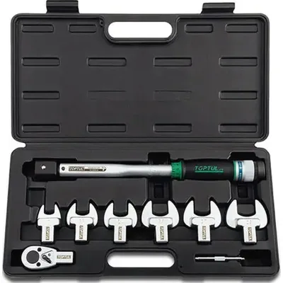 Ключ Toptul динамометричний 1/2" 8шт. 10-80Nm (GAAI0801)