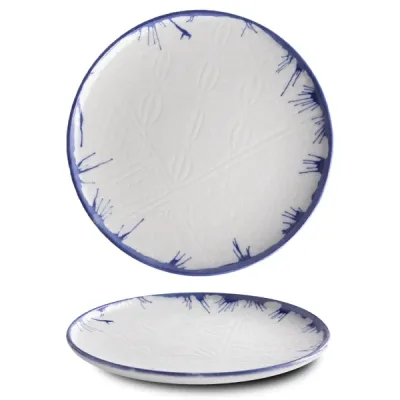 Тарілка G.Benedikt Optimo Mosaic Bold Blue Rim 20 см (OPT2120-K0052)