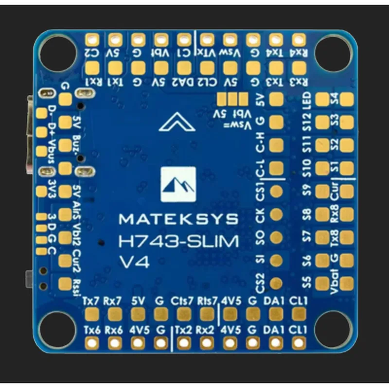 Політний контролер (FC) MATEK H743-SLIM-V4 (H743SLIMV4)