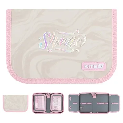 Пенал Kite Dazzling 622, без наповнення, 1 відділення, 2 відвороти (K26-622-1)