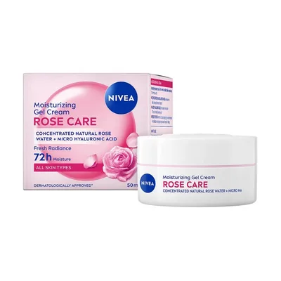 Крем для обличчя Nivea Rose Touch Moisturizing Gel Cream 50 мл (9005800396811)