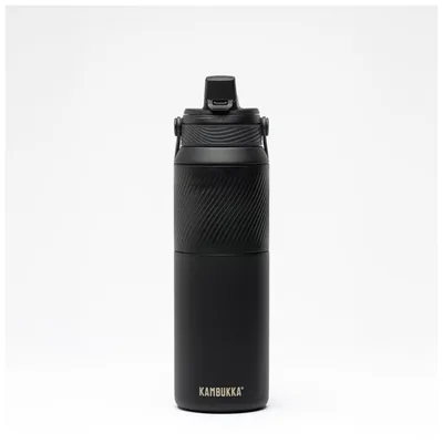 Термокружка Kambukka Dupla 2 в 1 Insulated 1000 мл чорний (11-10007)