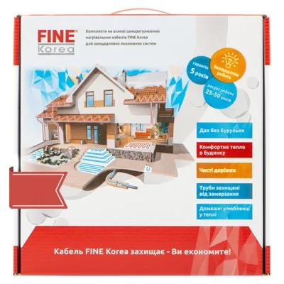 Тепла підлога FINE KOREA FL 30-4