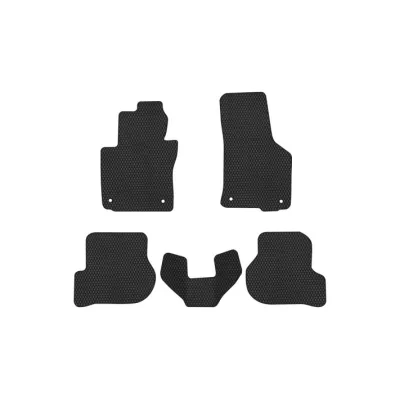 Килимок в салон EVAtech Skoda Octavia A5 (MT, 4 clips) 2004-2013 2 пок (SK12154CG5AV4RBB)