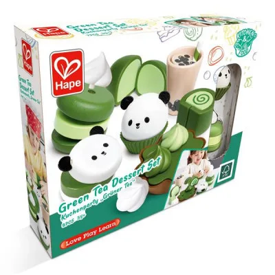 Ігровий набір Hape продукти Десерти із зеленого чаю (E3195)