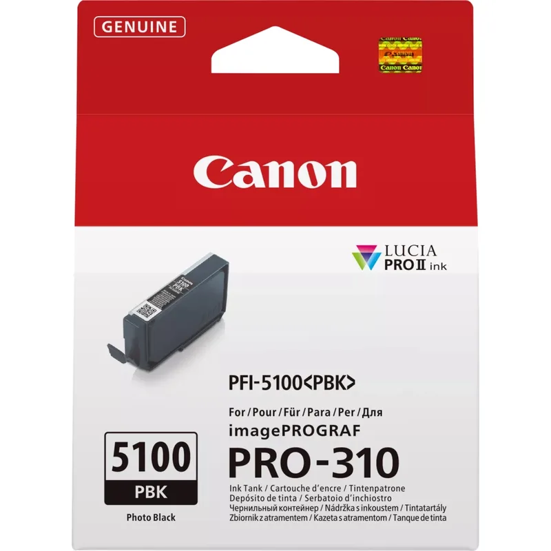 Картридж Canon PFI-5100 Photo Black (6952C001)